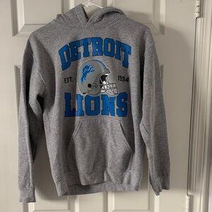 Detroit Lions Gray Hoodie